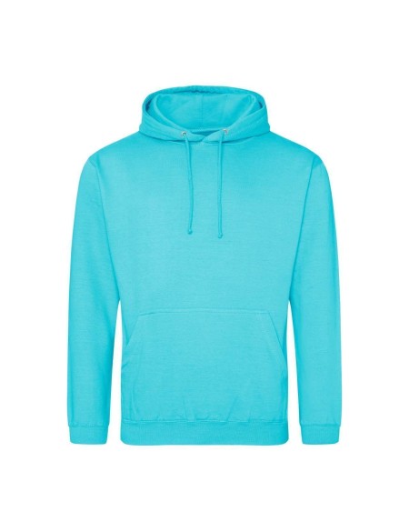 Pánská mikina JustHoods  - Turquoise surf 3XL