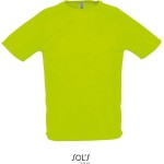 Pánské sportovní tričko SPORTY - Neon green XL