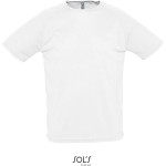 Pánské sportovní tričko SPORTY - Bílá XS