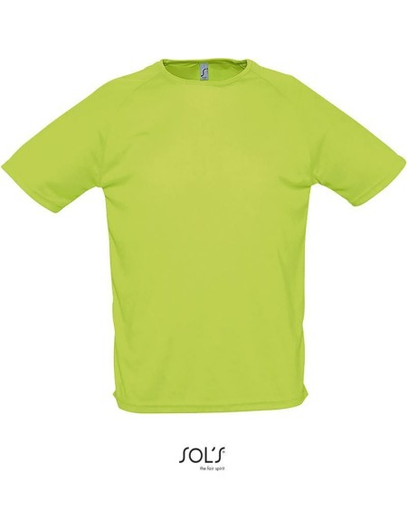 Pánské sportovní tričko SPORTY - Apple green XXS