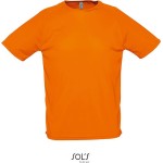 Pánské sportovní tričko SPORTY - Oranžová XXS
