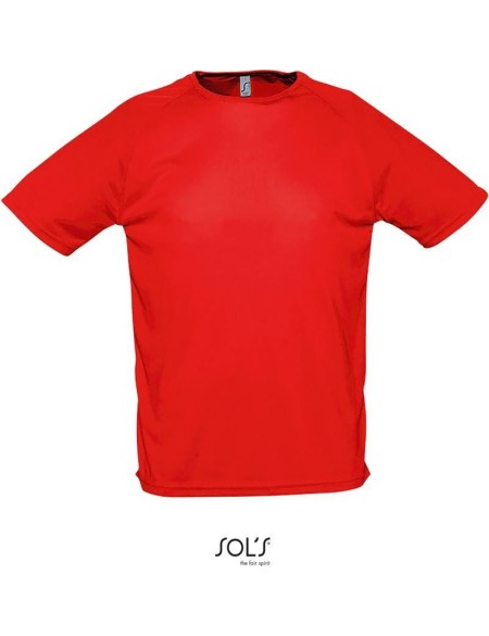 Pánské sportovní tričko SPORTY - Červená XXS