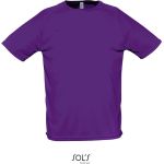 Pánské sportovní tričko SPORTY - Dark purple XS
