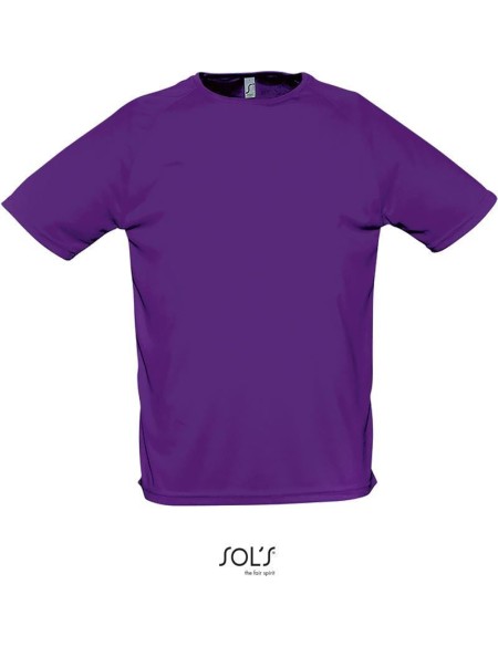 Pánské sportovní tričko SPORTY - Dark purple XS