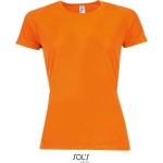 Dámské sportovní tričko SPORTY - neon orange XXL