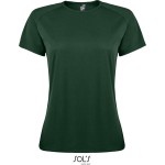 Dámské sportovní tričko SPORTY - Forest green S