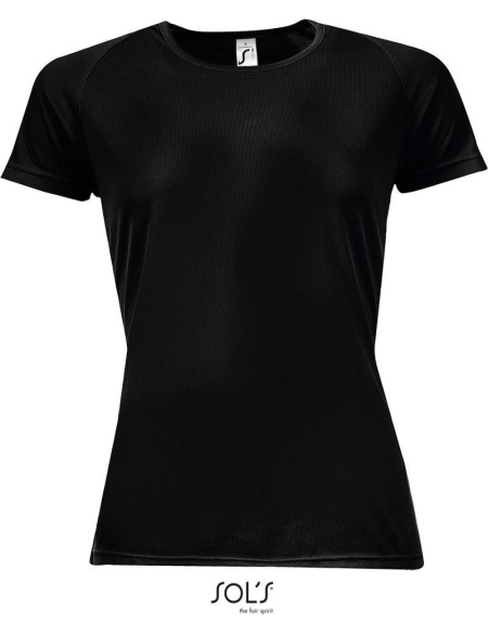 Dámské sportovní tričko SPORTY - Černá XS