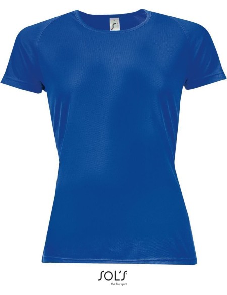 Dámské sportovní tričko SPORTY - Royal blue XXL