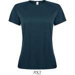 Damen-Sport-T-Shirt SPORTY - Petrol XL