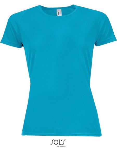 Dámské sportovní tričko SPORTY - Aqua XXL