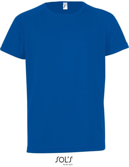 Dětské sportovní tričko - SPORTY - Royal blue 8 let
