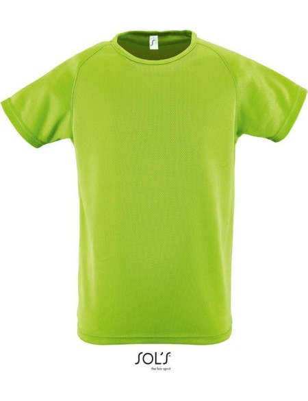 Dětské sportovní tričko - SPORTY - Apple green 12 let