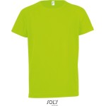 Dětské sportovní tričko - SPORTY - Neon green 8 let