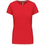 Dámské tričko Kariban K380 - Červená 3XL