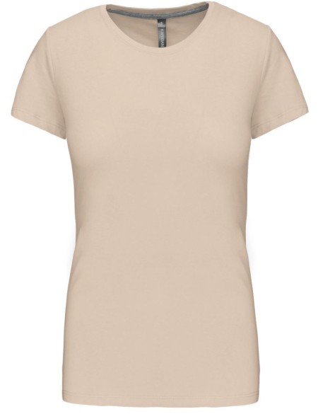 Dámské tričko Kariban K380 - Light sand S