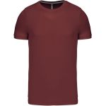 Pánské tričko Kariban K356 - Burgundy XXL