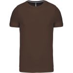 Pánské tričko Kariban K356 - Chocolate XXL