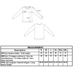 Dámské tričko - Kariban K383 s dlouhým rukávem - Žlutá 3XL