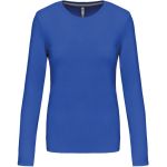 Dámské tričko - Kariban K383 s dlouhým rukávem - Light royal blue L