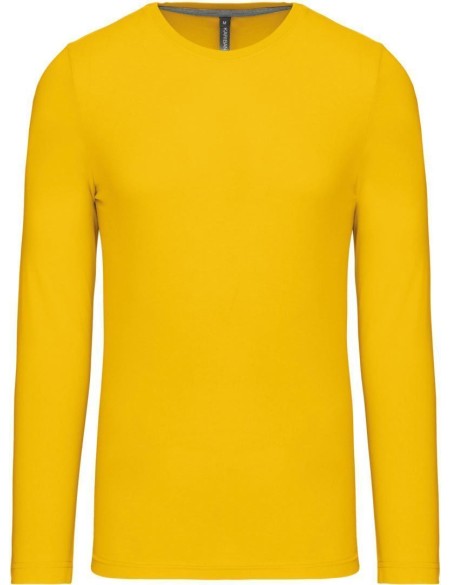 Herren-T-Shirt – Kariban K359 Langarm – Gelb L