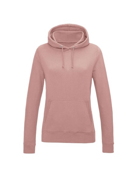 Dámská mikina JustHoods - Dusty pink S