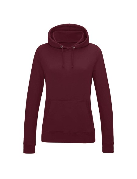 Dámská mikina JustHoods - Burgundy XL