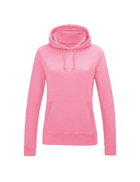 Dámská mikina JustHoods - Candyfloss Pink S