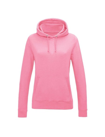 Dámská mikina JustHoods - Candyfloss Pink XL