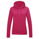 Dámská mikina JustHoods - Hot pink M