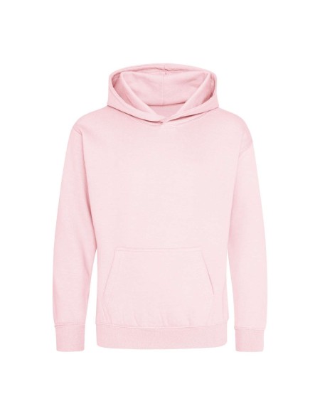 Dětská mikina JustHoods - Baby pink 1/2 roky