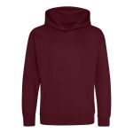 Dětská mikina JustHoods - Burgundy 1/2 roky