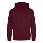 Dětská mikina JustHoods - Burgundy 1/2 roky