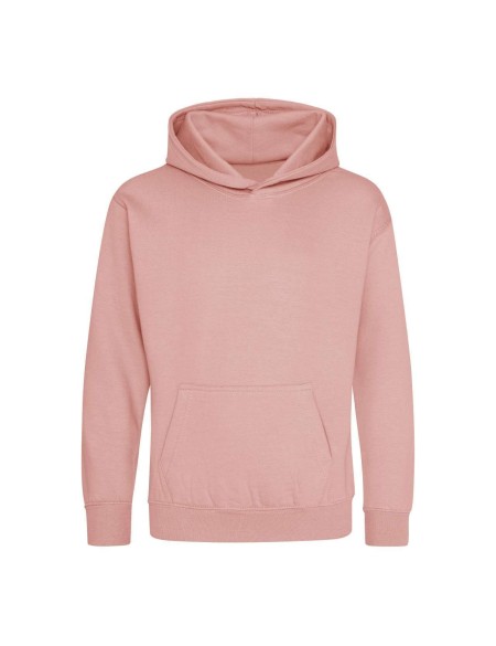 Dětská mikina JustHoods - Dusty pink 12/13 let
