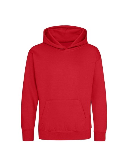 Dětská mikina JustHoods - Fire red 12/13 let