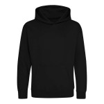 Dětská mikina JustHoods - Jet black 3/4 roky