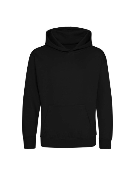 Dětská mikina JustHoods - Jet black 7/8 let
