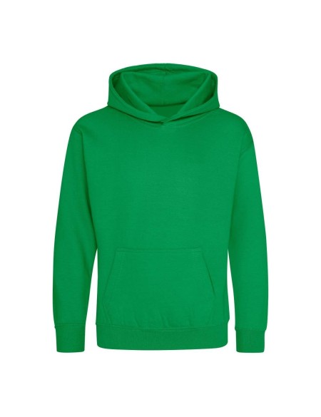 Dětská mikina JustHoods - Kelly green 3/4 roky