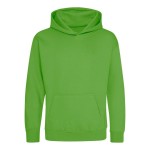 Dětská mikina JustHoods - Lime green 9/11 let