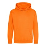 Dětská mikina JustHoods - Orange crush 1/2 roky