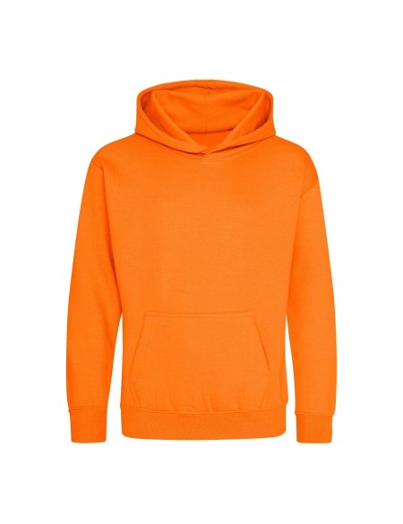 Dětská mikina JustHoods - Orange crush 3/4 roky