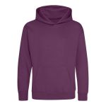 Dětská mikina JustHoods - Plum 3/4 roky