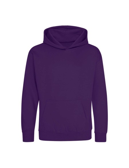Dětská mikina JustHoods - Purple 3/4 roky