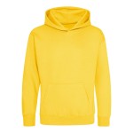 Dětská mikina JustHoods - Sun yellow 1/2 roky