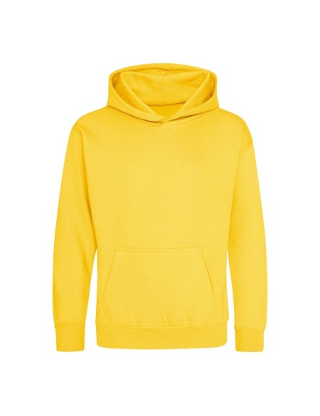 Dětská mikina JustHoods - Sun yellow 5/6 let