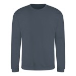 Unisex mikina bez kapuce JustHoods - Airforce blue S