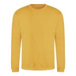 Unisex mikina bez kapuce JustHoods - Gold S