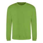 Unisex mikina bez kapuce JustHoods - Lime green XS