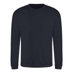 Unisex mikina bez kapuce JustHoods - New french navy XS