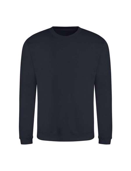 Unisex mikina bez kapuce JustHoods - New french navy S