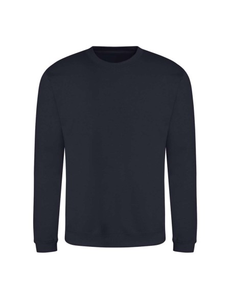 Unisex mikina bez kapuce JustHoods - New french navy 3XL